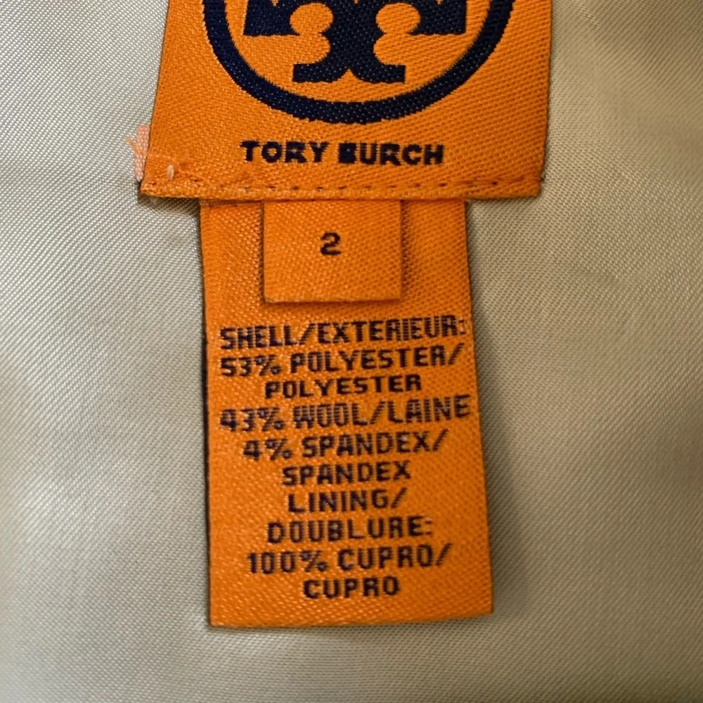 Tory Burch EUC A Line Wool Skirt Size 2‎ Lined